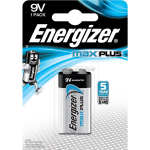 Energizer batterijen Max Plus 9V blok per stuk