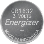 Energizer batterij knoopcel Lithium 3V CR1632 per stuk
