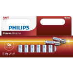 Philips batterijen AA/LR6 Powerlife 12 stuks