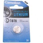 Camelion batterij knoopcel Lithium 3V CR1616 per stuk