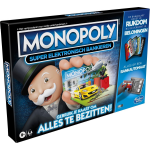 Hasbro Spel Monopoly Super Elektronisch Bankieren - Blauw