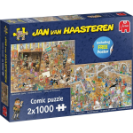 Jumbo Puzzel Jan Van Haasteren Dagje Museum 2x 1000
