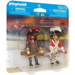 Playmobil 70273 DuoPack Piratenkapitein Enroksoldaat - Rood