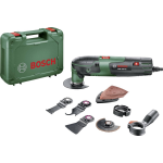 Bosch PMF 220 CE Multitool + 10-delige accessoiresset in koffer - 220W