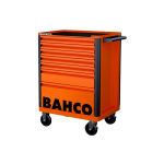 Bahco 1472K7 E72 Storage HUB Gereedschapswagen - 7 lades - - Oranje