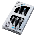 Witte te 670008 6-delige MaxxPro RVS Schroevendraaierset - Torx - Blanco