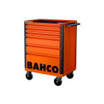 Bahco 1472K6 E72 Storage HUB Gereedschapswagen - 6 lades - - Oranje