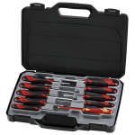 Teng Tools MD910N 10-delige MegaDrive Schroevendraaierset in koffer - PH/PZ/SL