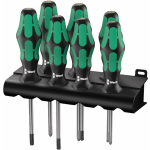 Wera 5320540001 7-delige Kraftform Plus Schroevendraaiserset Lasertip