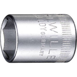 Stahlwille 40-4 Dopsleutel - Zeskant - 4mm - 1/4" (L= 23mm)