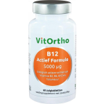 Vitortho B12 actief formule 5000 mcg 60 zuigtabletten