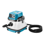 Makita VC2510LX1 Bouwstofzuiger - 1050W - L-klasse - 25L