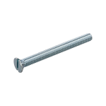Hoenderdaal Proftec 5301.01.13101 Metaalschroef - Platverzonken kop - Zaagsnede - DIN 963 - Verzinkt - M3 x 25mm (200st)