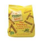 Primeal Aperitive mini crackers olijfolie en rozemarijn 100 gram