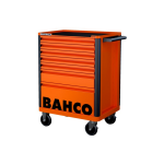 Bahco 1472K8 E72 Storage HUB Gereedschapswagen - 8 lades - - Oranje