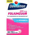 Davitamon Foliumzuur vitamine D 84 tabletten