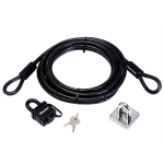 Masterlock Master Lock 8271EURDAT Stalen kabel hangslot en anker - 4,5m x 10mm