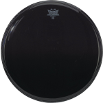 Remo ES-0018-00 Ambassador Ebony 18 inch tomvel