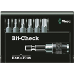 Wera 05056168001 7-delige Bit-Check 7 Hex-Plus 1 Bitset