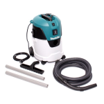 Makita VC2512L Bouwstofzuiger - 1000W - L-klasse - 18L