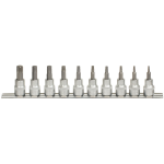 KS Tools 911.3935 10-delige Bit-dopsleutelset TX - T10-T55 - 3/8"