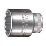Stahlwille 50A-1.1/2 Dopsleutel - Twaalfkant - Inch - 1/2" - 1.1/2" (L= 55 mm)