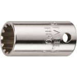 Stahlwille 40ASP-9 Dopsleutel - Spline 9/32 - 1/4" - Maat 9 (L= 23 mm)