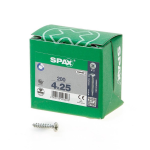 SPAX 1081010400253 Universele schroef, Verzonken kop, 4 x 25, Voldraad, Kruiskop Z2 - WIROX - 200 stuks