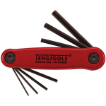 Teng Tools 1476NMM1 7-delige Inbussleutelset - 2,5-10mm