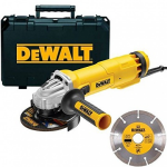 DeWalt DWE4217KD-QS Haakse slijper in koffer - 1200W - 125mm