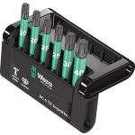 Wera 05057693001 6-delige Bit-Check 6 Impaktor 1 Bitset - Torx