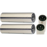 Stagg AC-XMXMH XLR male - XLR male verloop (2 stuks)