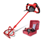 Rubi MIX-9 N Mixer met regelbaar toerental incl. 120mm garde in koffer - 1200W