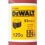 DeWalt DT3592 Schuurpapier rol - P120 - 5m - 93mm