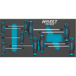 Hazet 163-182/9 9-delige Schroevendraaierset met T-greep - TORX - T6 - T30