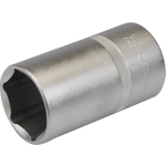 Silverline line 718106 Diepe dopsleutel - Zeskant - 32mm - 1/2" - Silver