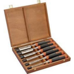 Bahco 434-S6-EUR 6 delige beitel set in houten box