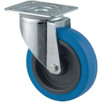 TENTE 3470 UFR 125 P62 blauw zwenkwiel 125 mm