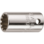 Stahlwille 40ASP-8 Dopsleutel - Spline 1/4 - 1/4" - Maat 8 (L= 23 mm)