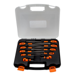 Bahco 605-10-PC-AU 10-delige Schroevendraaierset in koffer 600-Serie