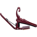 Kyser Quick-Change Acoustic Ruby Red capo voor westerngitaar