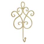 Clayre & Eef Wandhaak - 15*5*22 cmkleurig - ijzer - - W40352GO - Or