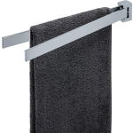Geesa Modern Art 2-lids handdoekhouder 40 cm Chroom