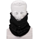 Heat Keeper e thermo fleece sjaal/shawl mevoor volwassenen - Multifunctionele morf sjaal - Gezichtsbedekker/windvanger - Nekwarmers - Zwart