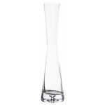Bellatio Design Smalle vaas helder glas 20 cm
