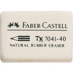 Faber Castell gum Faber-Castell 7041-40 natuurrubber - Wit