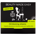 Beauty Made Easy Oil Blotting Green Tea 80stuks