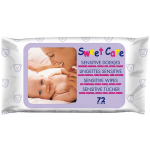 Sweet Care Sweetcare Billendoekjes Babydoekjes Sensitive - 72 Stuks