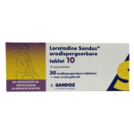 Sandoz Loratadine 10mgtaat Tabletten - Goud