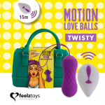 Feelz Toys Twisty Love Balls met afstandsbediening